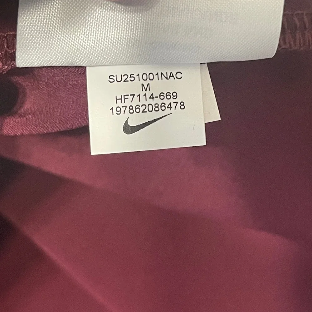 Nike Virginia Tech Hokies Womens Dri-FIT Polo Shirt Maroon Performance Medium
